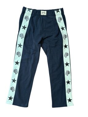 Darc Sport navy/white Roadster Track Bigelow Sweat Pants Size: Medium NWT